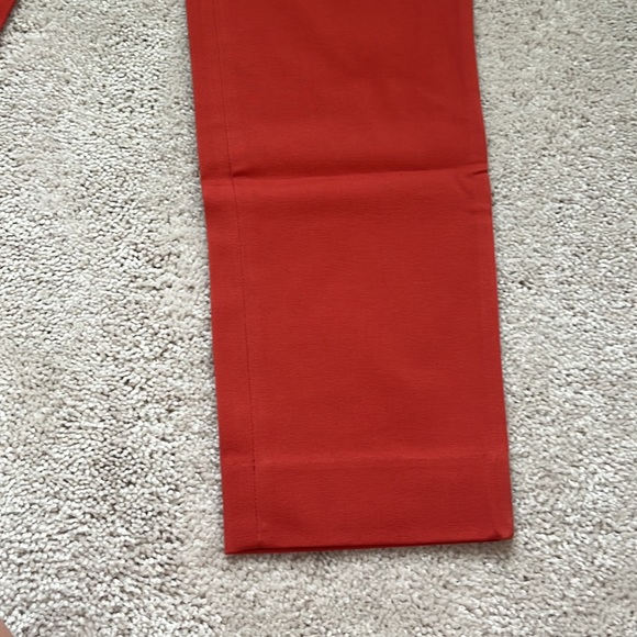 Brand new Banana Republic high rise slime ankle dress pants in burnt orange. - Picture 4 of 4